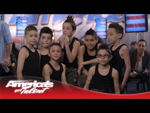 The Struck Boyz Show Off their Hip-Hop Moves to Justin Bieber - America's Got Talent