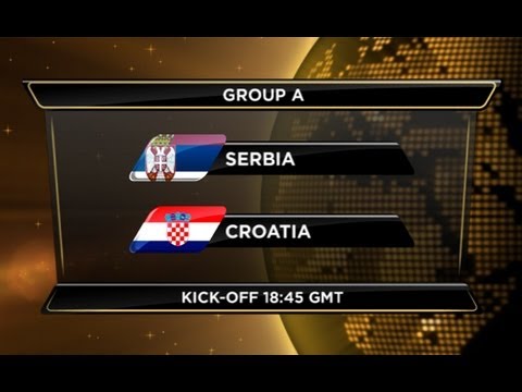 Qualifier 2014 Serbia v Croatia 2013/09/06 Live