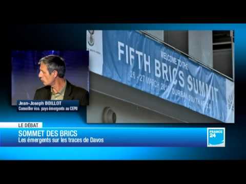 26/03/2013 LE DEBAT - Sommet des BRICS : les émergents sur les traces de Davos (partie 1)