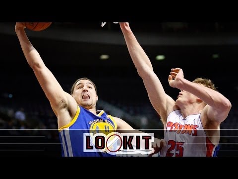 RIP Kyle Singler: death by Klay Thompson dunk (Lookit)