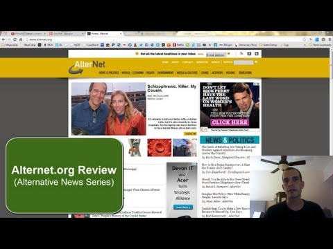 Alternet.org Review (Alternative News Series)