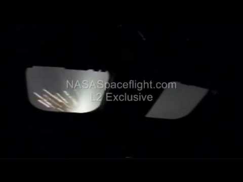 NASA Shuttle Endeavour Re-Entry Video