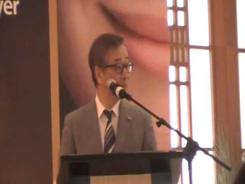 Speech Hasegawa Minoru, General Manager Plasmacluster Equipment Division Sharp Corporation