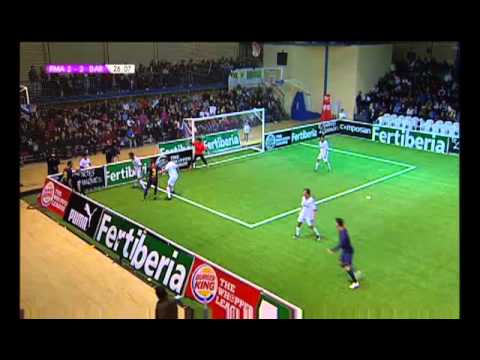 Liga de Fútbol Indoor: Real Madrid-Barcelona