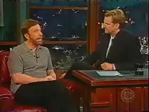 Chuck Norris - The Late Late Show with Craig Kilborn - 2002