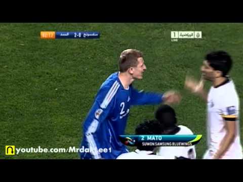 Clash of Al Sadd and Suwon Samsung Bluewings players | Asian Champions League 2011