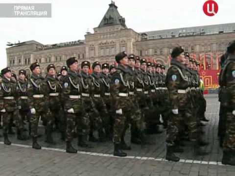 Russian Honor Parade Red Square 7 November 2011