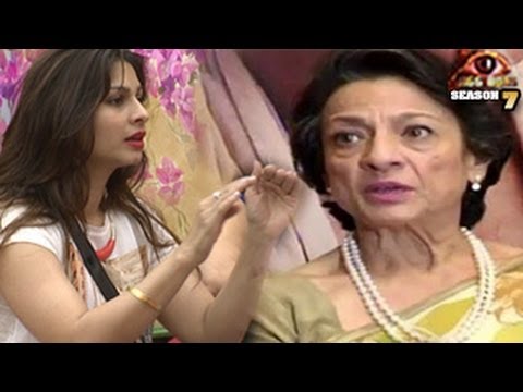 Tanuja REACTS on Tanisha'a ACT -- EXCLUSIVE INTERVIEW Bigg Boss 7 22nd November 2013 FULL EPISODE