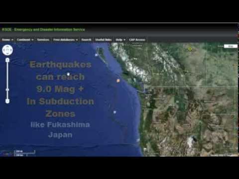 WARNING! JUAN DE FUCA - 6.4 Earthquake off Vancouver Island - November 7, 2012