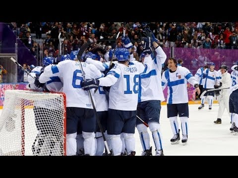 Finland Beats US 5-0 To Win The Bronze Medal - Sochi Winter Olympics 2014