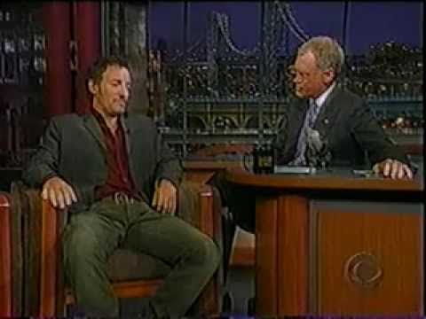 Springsteen at Letterman 2002