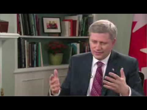 Stephen Harper Talks About Marijuana on YouTube