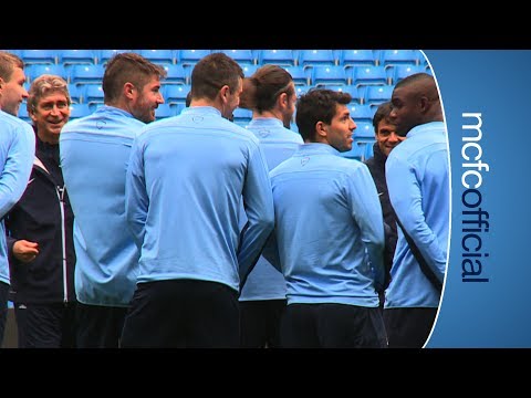 INSIDE CITY 97 Training at the Etihad Stadium