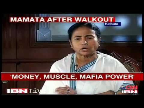 Mamata Banerjee Interview Rajdeep Sardesai part 1of4