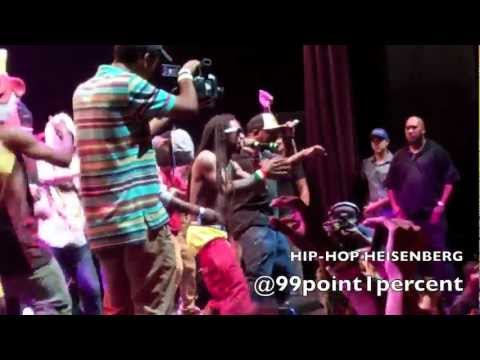 Lil Wayne & Odd Future - No Worries (Live) Odd Future Carnival @ Club Nokia Los Angeles CA 9/30/12