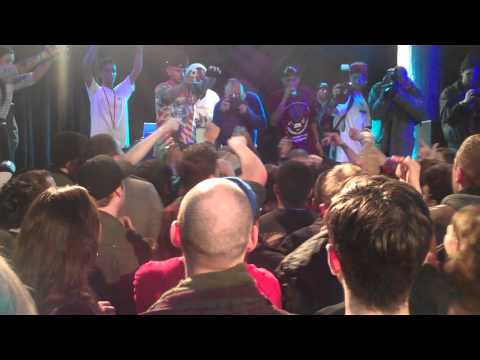 Odd Future (OFWGKTA) - Kill People Burn Shit Fuck School (Live at Santos, NYC 2/15/11)