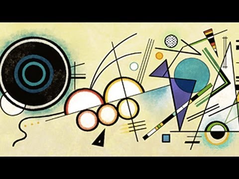 Wassily Kandinsky abstract art Google Doodle