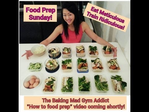 THE ULTIMATE GUIDE TO FOOD PREPPING - How to make 15 clean healthy meals in under 2 hours