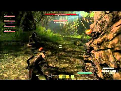 The Elder Scrolls Online Gameplay - QuakeCon 2013