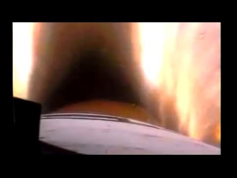 Dashcam on a Space Shuttle - Rare FRONT WINDOW launch