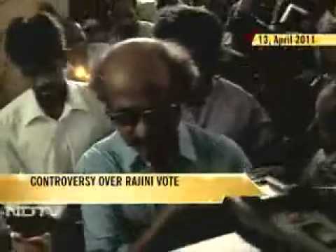 Rajini voted for AIADMK in 2011 Tamil nadu election