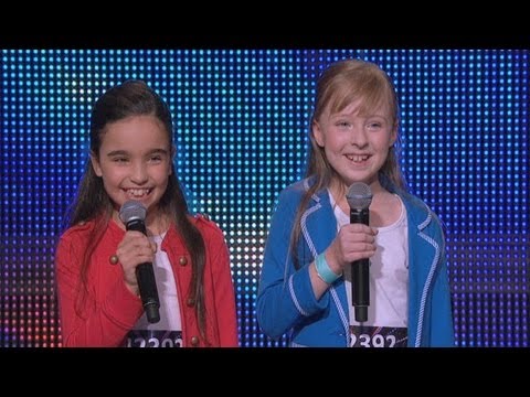 Natalie & Julia Audition Performance | Australia's Got Talent 2013