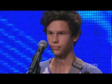 Miles Elkington - Student - Australia's Got Talent 2013 - Audition [FULL]