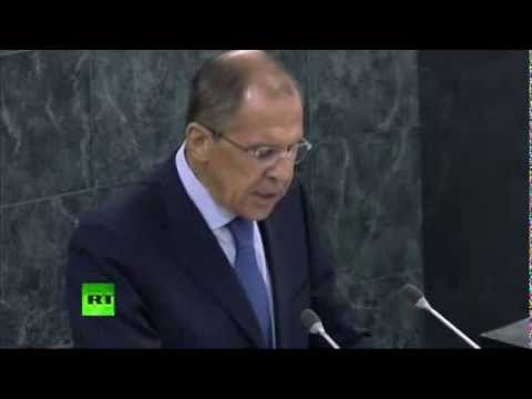 'We should stop using language of force' - Lavrov to UN Assembly 2013 (FULL SPEECH)