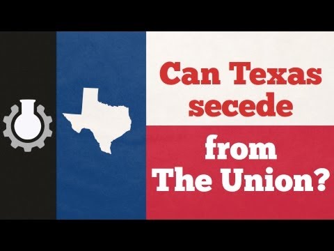 Can Texas Secede from the Union?