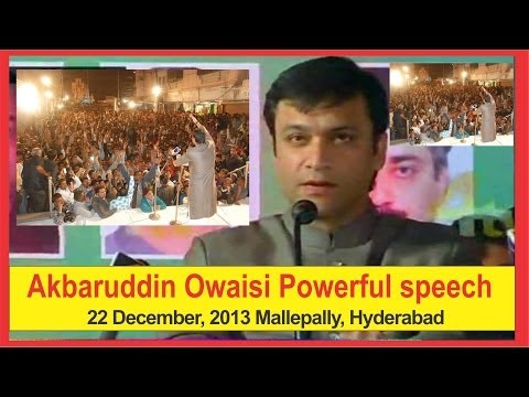 Akbaruddin Owaisi's Powerful Speech at Mallepally Hyderabad