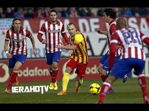 Atletico Madrid vs FC Barcelona FULL MATCH 11-01-2014 (HD)