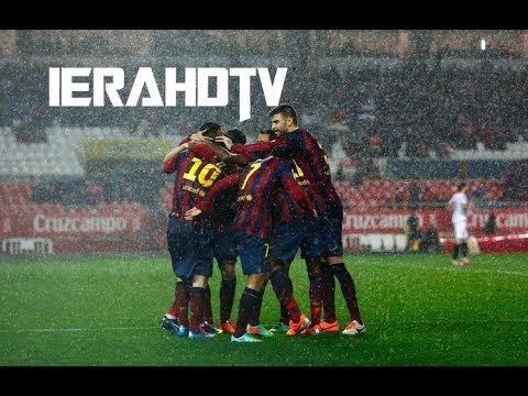 Sevilla vs FC Barcelona FULL MATCH 09-02-2014 (HD)