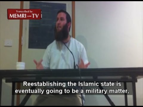 Australian Islamist Cerantonio: We Must Fight the Infidels Militarily Until Caliphate Restored