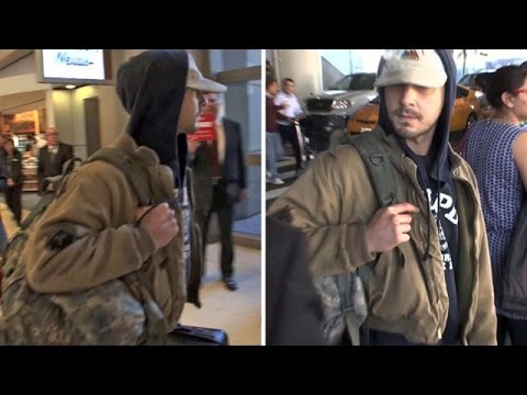 Hey, What's Shia LaBeouf doing at the airport?