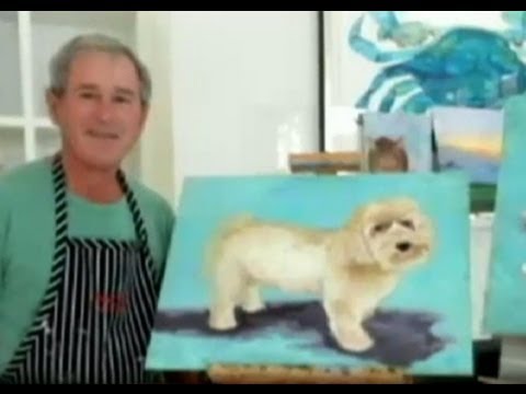 George W. Bush's Paintings  Revealed