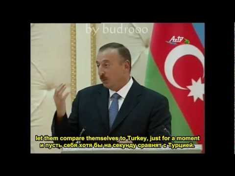 Алиев про Армению и Арарат (Aliyev about Armenia and Ararat)