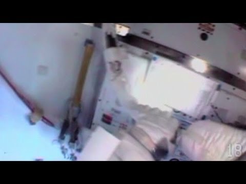 ISS emergency spacewalk under way