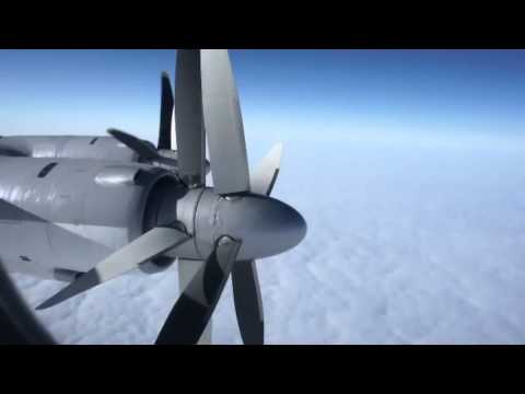 RARE | Tupolev Tu-95MS Inflight | HD