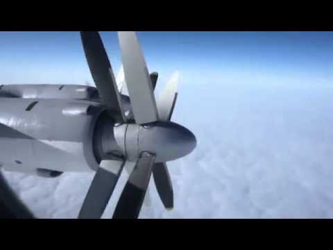 RARE   Tupolev Tu 95MS Inflight   HD