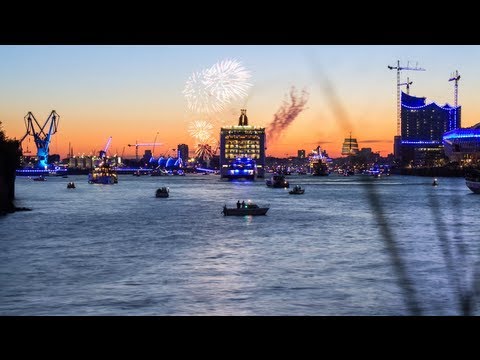 Hamburg Alsterwasser (Timelapse)