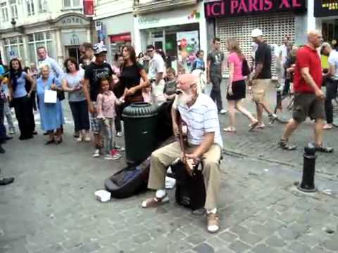 Grandpa Rocks Pedestrian Zone