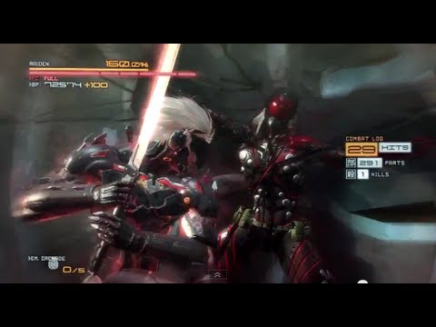 Metal Gear Rising: Monsoon Boss Fight (S Rank) HD