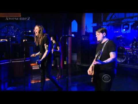 Against Me! - Fuckmylife666 - David Letterman 1-29-14