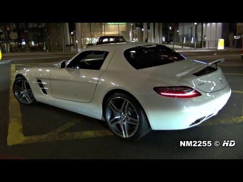 Mercedes SLS AMG Loud Revs and Accelerate!