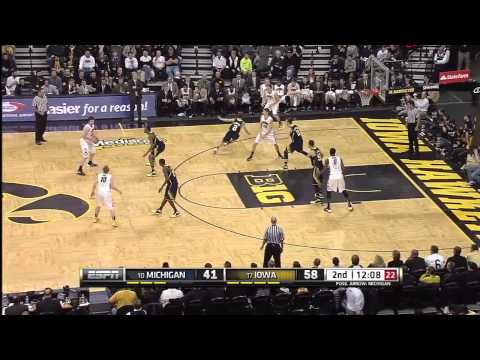 #10 Michigan @ #17 Iowa (2/8/2014)