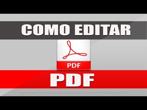 Como editar PDF (2013)