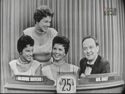 What's My Line? - The McGuire Sisters (May 29, 1955)