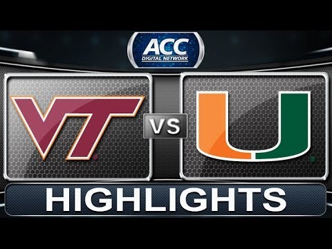 Virginia Tech vs Miami | 2013 ACC Football Highlights