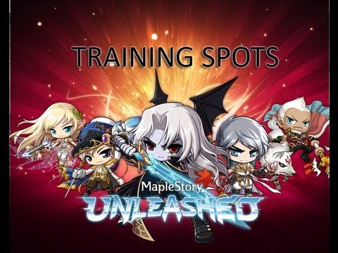 Maplestory Unleashed training spot guide