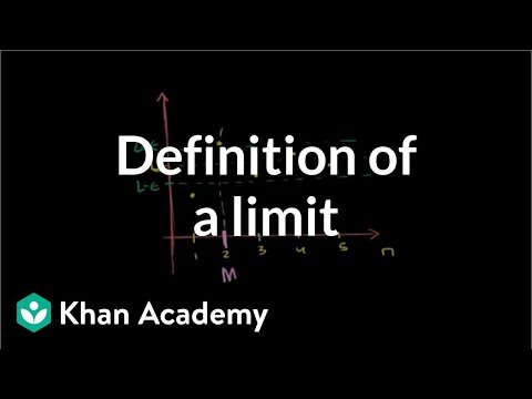 Definition of limit of a sequence and sequence convergence